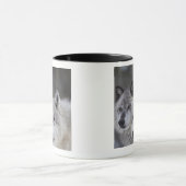 Wölfe (Canus Lupus) | WestYellowstone Tasse (Zentrum)