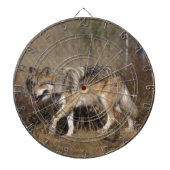 WÖLFE DARTSCHEIBE (vorne)