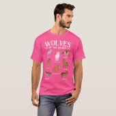 Wölfe der Welt Wolf Tier Wildtiere Hun T-Shirt (Vorne ganz)