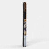 Wölfe, die in Schnee iPhone 4 Fall laufen Case-Mate iPhone Hülle (Hinten/Rechts)