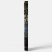 Wölfe, die unter hellem Vollmond herumhacken Case-Mate iPhone Hülle (Rückseite / Links)