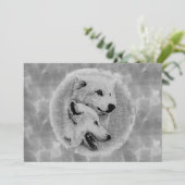 Wölfe Einladung (Stehend Vorderseite)