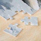 Wölfe entspannen im Waldpuzzle Puzzle (Seite)