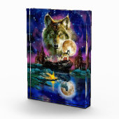 Wölfe Fotoblock (Rechts)