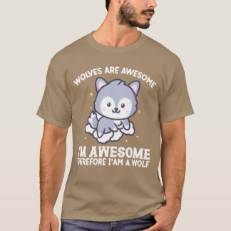 Wölfe Freunde T-Shirt