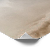 Wölfe heulen auf dem Vollmond Poster (Ecke)