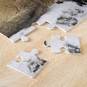 Wölfe im bayerischen Holz Puzzle (Seite)