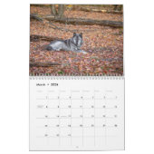 Wölfe im Herbst 2026 Kalender (Mär 2026)