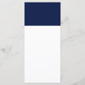 Wölfe im Mondlicht, glückliches Halloween Menükarte (Rückseite)