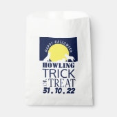 Wölfe im Mondlicht, Halloween-Party Leckerei Gefal Geschenktütchen (Vorderseite)