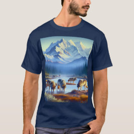 Wölfe im Nationalpark Denali T-Shirt