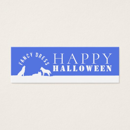 Wölfe im Schnee, Extravagante Kleiderwettbewerbsti (Vorderseite)