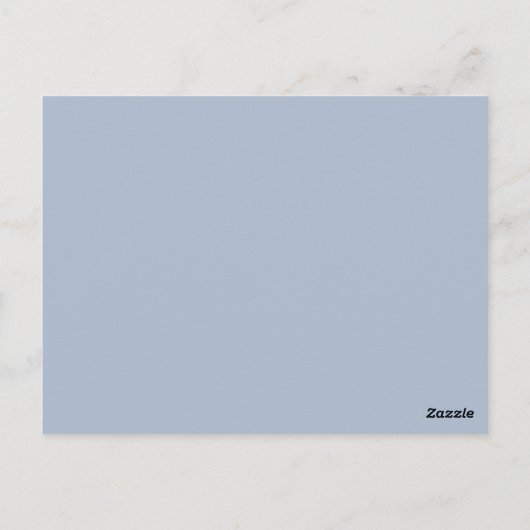 Wölfe im Wald Postkarte (Rückseite)