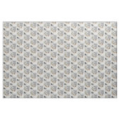 Wölfe in der Schnee-Malerei - ursprüngliche Stoff (Yard (91,4 cm))