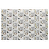 Wölfe in der Schnee-Malerei - ursprüngliche Stoff (Fat Quarter (45,7 x 55,9 cm))