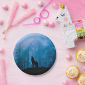 Wölfe in der Wildnis Pappteller (Party)