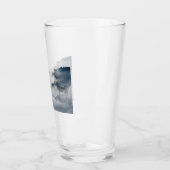 Wölfe in einer Winterlandschaft Glas (Links)