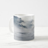 Wölfe in einer Winterlandschaft Kaffeetasse (Vorderseite Links)