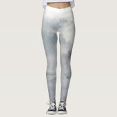 Wölfe in einer Winterlandschaft Leggings (Vorderseite)