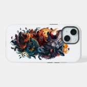 Wölfe iPhone 15 Hülle (Rückseite (Horizontal))