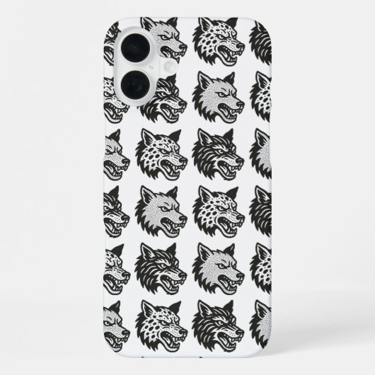 Wölfe iPhone Hülle (Rückseite)