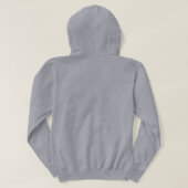 Wölfe jagen als eins hoodie (Design Rückseite)