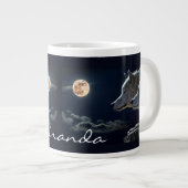 Wölfe Jumbo-Tasse (Vorderseite Rechts)
