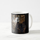 WÖLFE KAFFEETASSE (VorderseiteRechts)