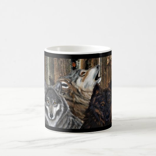 WÖLFE KAFFEETASSE (Mittel)