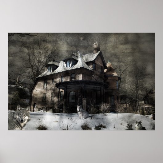 Wölfe kommen Zuhause Poster (Vorne)