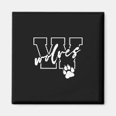 Wölfe magnet (Vorne)