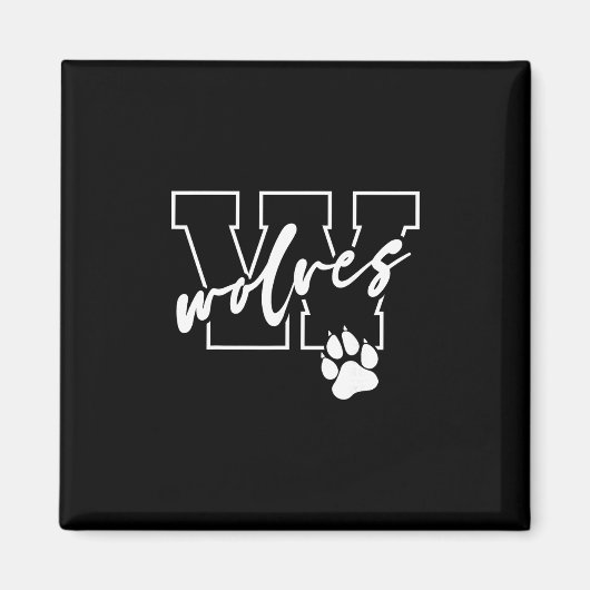 Wölfe magnet (Vorne)