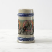 Wölfe mit Amerikanischen Ureinwohnern Bierglas (Mittel)