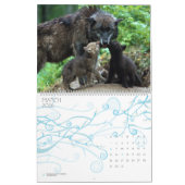 Wölfe mit Welpen - Kalender 2010 (Mär 2026)