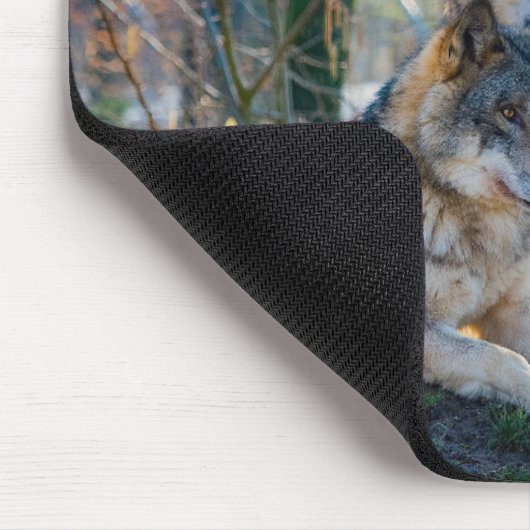 Wölfe Mousepad (Ecke)