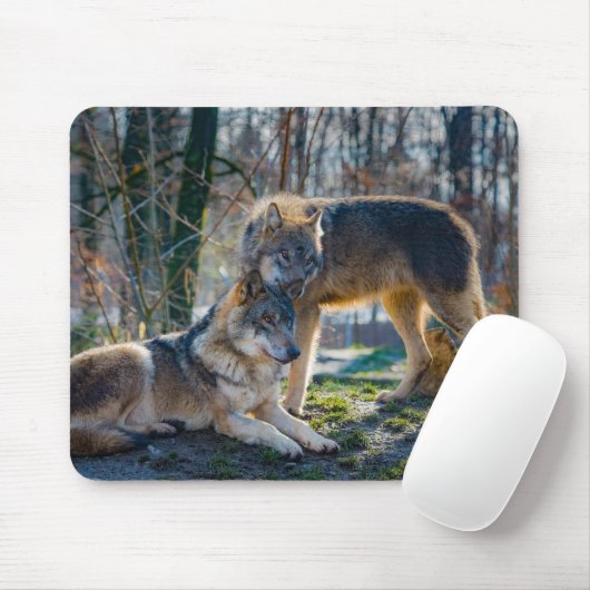 Wölfe Mousepad (Mit Mouse)