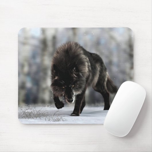Wölfe Mousepad (Mit Mouse)