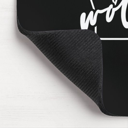 Wölfe  mousepad (Ecke)