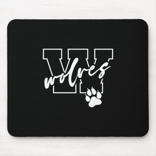 Wölfe mousepad (Vorne)