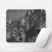 Wölfe mousepad (Mit Mouse)