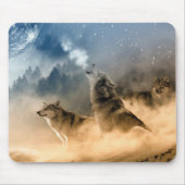 Wölfe Mousepad (Vorne)