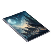 Wölfe Notizblock (Rechte Seite)