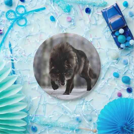 Wölfe Pappteller (Party)