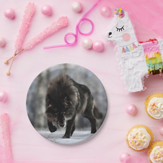 Wölfe Pappteller (Party)