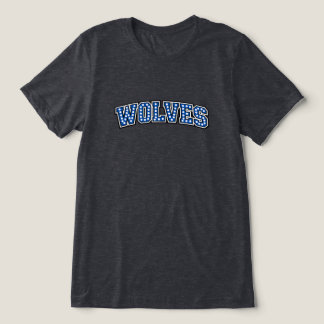 Wölfe Polka Dot Tri-Blend Shirt