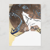 Wölfe Postkarte (Vorderseite)