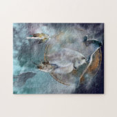 Wölfe Puzzle (Horizontal)