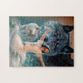 Wölfe Puzzle (Horizontal)