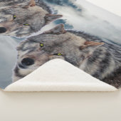 Wölfe Sherpadecke (3/4)