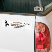 Wölfe sind gebürtige Oregonians. Autoaufkleber (Auf Lkw)